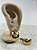 Brinco Argola Abaolada Aço inox Dourado - 1 par - Imagem 1
