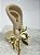Brinco Flor Organica Aço inox Dourado - 1 par - Imagem 2