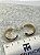 Brinco Argola Aço inox Dourado - 1 par - Imagem 3