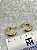 Brinco Argola Aço inox dourado - 1 par - Imagem 3