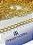 Corrente Balao Aluminio arame 2mm - banho ouro anodizado - 1 metro - Imagem 1