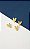 Pingente Coracao Cravejado Passante Ouro - 01 Unid - Imagem 1