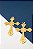 Pingente Cruz Religioso Ouro - 01 Und - Imagem 1