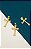 Pingente Cruz Cravejada Ouro - 01 Und - Imagem 1