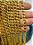 Corrente Grume Lixada Ouro - Arame 2,0Mm - Alumínio Ouro - Banho Anodizado - Imagem 3