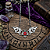 Pingente Moon bat - vermelho - Imagem 1