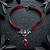 Chocker morcego com gota II - vermelho - Imagem 1