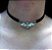 Choker em veludo little bat - Imagem 1
