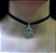 Choker em veludo triqueta clássica - Imagem 1