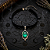 Choker em veludo camafeu 18x25 - esmeralda - Imagem 1