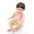 Boneco Bebê Reborn Corpo De Silicone Inteiro Pode Tomar Banho Menina Olhos Castanhos Sapinho Em Estoque Enviado Do Brasil - Imagem 4