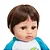 Boneco Bebê Reborn Corpo De 100% Silicone Inteiro Pode Tomar Banho Menina Olhos Castanhos Em Estoque Enviado Do Brasil - Imagem 2