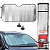 Protetor Solar Para-brisa 127x60 Desvia Sol Painel Carro - Imagem 1