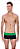 Sunga Speedo 019856 Tradicional Color Block Verde - Imagem 1