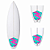 Deck Wet Dreams Trestles Termo-Fresado Agua Pink - Imagem 3