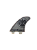 Quilhas Fibra Magic Fins Speed M Preto Cinza - Imagem 1