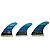 Quilhas Fibra Magic Fins Expans Futures Large Azul - Imagem 3