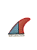 Quilhas Fibra Magic Fins Expans Futures Large Laranja Azul - Imagem 1