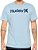 Camiseta Hurley HYTS010688 Solid Azul Claro - Imagem 1