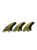 Quilhas Fibra 6pes Fcs2 Amarelo M - Imagem 2