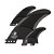 Quilhas Fibra Banana Wax Large Preto Carbono - Imagem 1