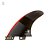 Quilhas Fibra Banana Wax Large Preto Vermelho - Imagem 2