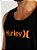Regata Hurley HYTS070175 Solid Preto Laranja - Imagem 2