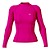 Lycra Mormaii Feminina Diva Pro Surf Longa Rosa New - Imagem 1