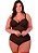 Body Microfibra com Bojo Média Compressão Plus Size - Imagem 3