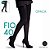 MEIA CALÇA FEMININA OPACA FIO 40 Selene - Conforto e Estilo - Imagem 1