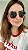 Óculos Ana Lente Preta com Detalhes em Prata - Imagem 3