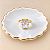 Anel Cristal Retangular - Cristal - G - Imagem 1