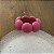 Bracelete de Bolas de Resina - Fosco - Pink - Imagem 1