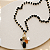 Colar Penca Cristais - Preto - Imagem 1
