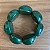 Bracelete de Bolas de Resina - Verde Musgo - Imagem 1