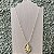 Colar N. S. Auxiliadora - G - Dourado - Imagem 2
