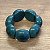 Bracelete de Bolas de Resina - Verde Jade - Imagem 1