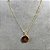 Colar Medalha Cruz Corrente Cartier - Elo 8 x 2 mm - Curto - Imagem 1