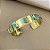 Bracelete Cora Gota - Turquesa - Imagem 1