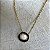 Colar Oval Aurora - Preto com Branco - Imagem 2