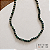 Colar Pedras Naturais - M - Verde Degrade - Imagem 1
