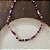 Colar Pedras Naturais Ibiza - M - Roxo - Imagem 1