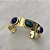 Bracelete Aurora Bicolor - Esmeralda e Safira Azul - Imagem 2