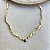 Choker Cubos com Paraíba Verde - Imagem 1