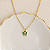 Choker Infantil Borboleta - Esmeralda - Imagem 1