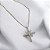 Colar Estrela de Oito Pontas - G - Bicolor - Imagem 1