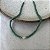 Choker Aurora Cristais com Pérola - Verde Água - Imagem 1