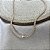Choker Aurora Cristais com Pérola - Nude - Imagem 1