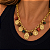 Colar Moedas Pedras - Imagem 1