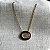 Colar Oval Aurora - Cristal - Preto - Imagem 1